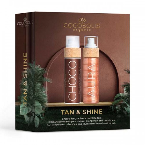 TAN & SHINE - комплект от 2 продукта за тяло 'COCOSOLIS'